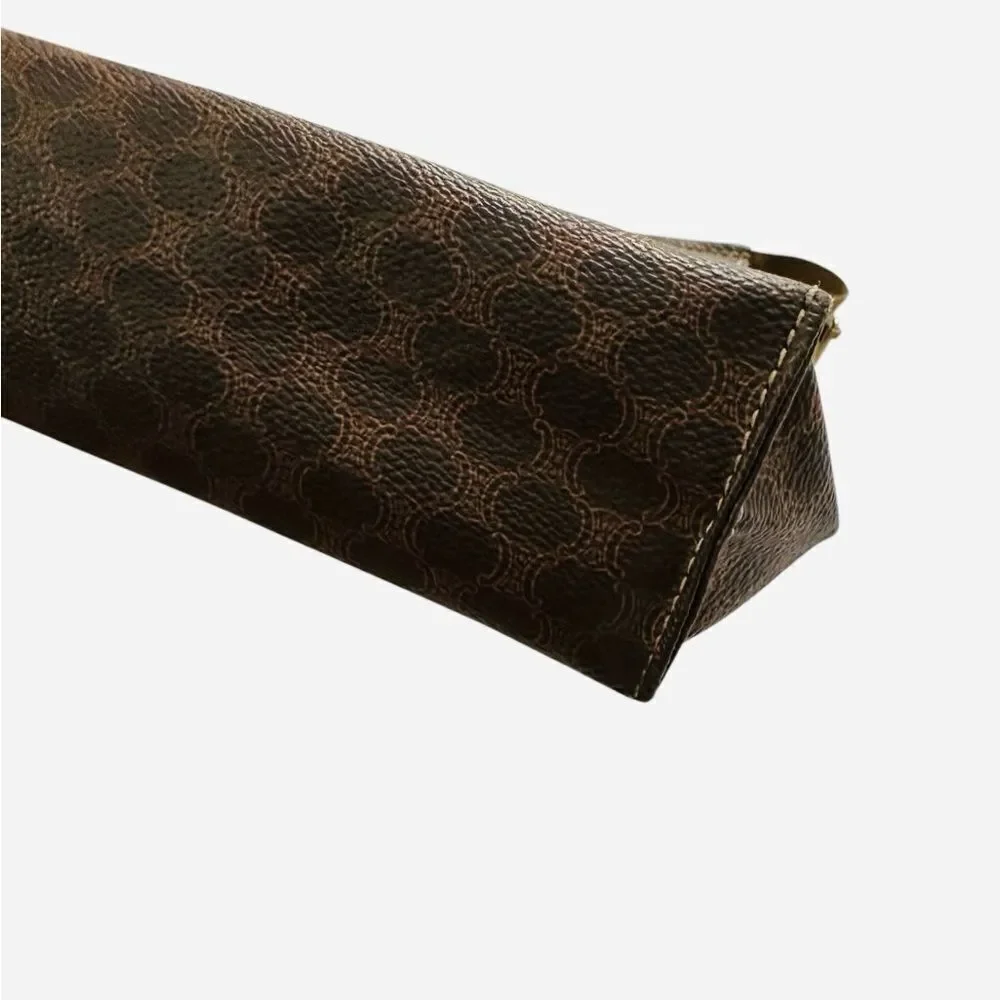 Celine Dark Brown Clutch